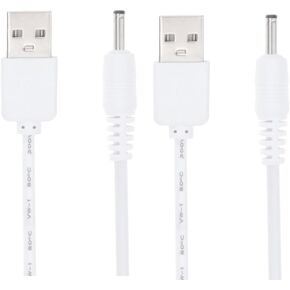 [3.3ft]2Pack Replacement USB Charger Charging Cable Compatible with Foreo Device Luna Series Facial Cleanser,ISSA Series Electric Toothbrush,IRIS Eyemassage Instrument,Espada Acne-Clearing Pen (white)