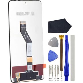 Full LCD Digitizer Touch Screen Assembly Replacement for Xiaomi Redmi Note 11T 5G Note 11S 5G Poco M4 Pro 5G Black Including Tool Kit