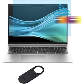 2 Pack Screen Protector for HP EliteBook 16 / Pavilion Plus 16 / ENVY X360 16/ Spectre X360 16,/ ZBook Firefly/Studio/Fury 16 inch Laptop Screen Protector Anti Glare Anti Blue Light Eyes Protection