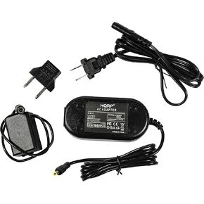 HQRP Kit AC Power Adapter and DC Coupler Compatible with Panasonic Lumix DMC-FZ40 DMC-FZ45 DMC-FZ48 DMC-FZ47 DMC-FZ70 DC-FZ80 DC-FZ80K DC-FZ82 DMC-FZ100 DMC-FZ150 Digital Camera DMW-BMB9PP