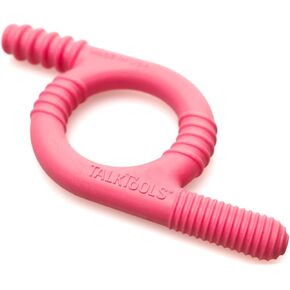 TalkTools الطفل مطاطي | أداة حسية لمحرك الفم للأطفال والصغار | أدوات العلاج لتحسين المضغ والعض (الحواف، الأخضر) in Kuwait