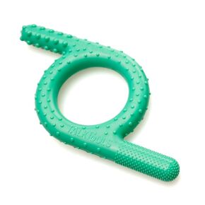 TalkTools Baby Chewy Bumps | Oral Motor Sensory Tool for Kids and Toddlers | Therapy Tools to Improve Chewing and Biting (Bumps (Green))