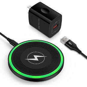 محطة شحن لاسلكية Motorola سريعة لهاتف Moto Edge 50 Pro، G Stylus Power 2024، وسادة شاحن هاتف Android لهاتف Samsung Galaxy S24 Ultra S24+ S23 FE S22 S21 S20، iPhone 15 14 13، Google Pixel 8a in Kuwait