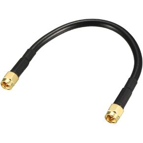 uxcell Antenna Extension Cable SMA Male to SMA Male Coaxial Cable RG58 50 Ohm 6 ft