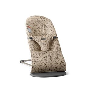 BabyBjörn Bouncer Bliss، منسوج، طباعة باللون البيج/الرمادي الداكن in Kuwait