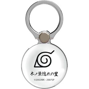 iFace Naruto Shippuden Anime Licensed Universal Smartphone Ring Holder Kickstand Accessory – Stick On Phone Stand/Hand Gripper Compatible with iPhone, Samsung Galaxy, etc. - Akatsuki Symbol