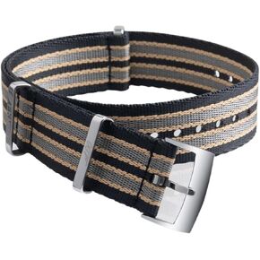 20mm High Density Nylon Strap WatchBand Special For Omega Seamaster 007 Moonswatch Commander Speedmaster 300 AT150 AQUA TERRA BeltSoft Canvas Fabric Strap