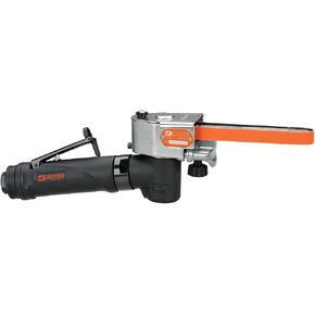 Dynabrade (MNF13) Mini-NitroFile Abrasive Belt Tool for 13" (330 mm) Belts | Ergonomic 7 Degree Offset Handle, 0.4 hp 25000 RPM Pneumatic Motor | For 1/2" Wide by 13" Long Belts