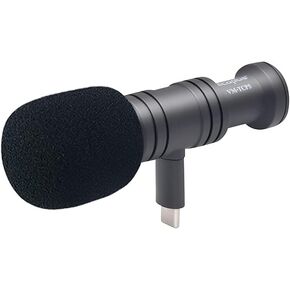 ميكروفون Mcoplus TCP5 Type-C (USB-C) - ميكروفون فيديو بمكثف اتجاهي متوافق مع أجهزة نوع جاك من النوع C، لهواتف Samsung Galaxy وLG وHTC Google Xiaomi والهواتف الذكية in Kuwait