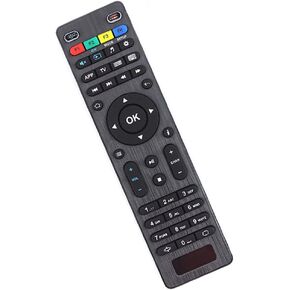 Replacement Remote Control for MAG254 MAG250 255/256 / 257/260 / 275/349 / 350/351 / 352 OTT Tv Box IPTV Set-Top Box, Black