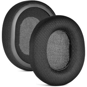 Arctis 7/5 / 3/9 Replacement Ear Pads Cushion Compatible with SteelSeries Arctis9 Arctis7 Arctis5 Arctis3 Arctis1 and Arctis pro Wireless Gaming Headphones,Earpads with High-Density Foam Black Fabric