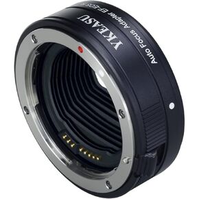 EF-EOS R Lens Mount Adapter Compatible with Canon EF/EF-S Series Lens and EOS R, RP, R3, R5, R6, R6 Mark II, R7, R8, R10, R50, R100 Cameras