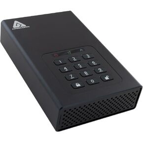Apricorn 18TB Aegis Padlock DT 256-Bit Encrypted USB 3.0 Hard Drive (ADT-3PL256-18TB)