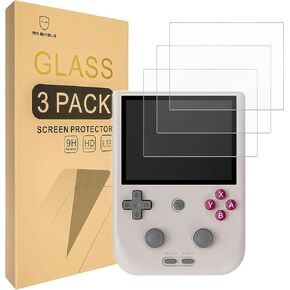 Mr.Shield Screen Protector For ANBERNIC RG405V [Tempered Glass] [3-Pack] [Japan Glass with 9H Hardness] Screen Protector
