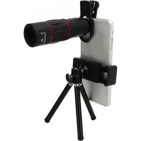 High Power 28x HD Phone Telephoto Lens, 198 Degree Ultra Wide Angle Fisheye Lens for Landscape Photos, 0.6X Macro Lens for Detailed Shots