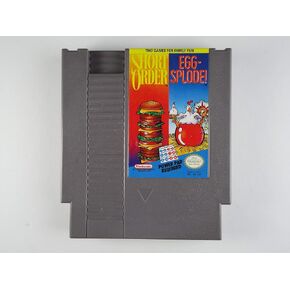 Short Order/ Egg-Splode! - 2 Game Cartridge (Renewed)