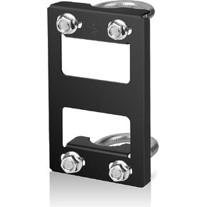 Starlink Roof Mount, Universal Antenna Mount Adapter, Antenna Mast Pole Mount Kits Heavy Duty Double U-Bolt Clamp Bracket- Connects pipes1.25-2"