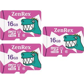 16GB Pack of 1, 3 Count Micro SDHC High Speed 4K UHD Full HD Video Recording C10 U1 A1 Memory Card for Camera Tablet Smartphone with Adapter