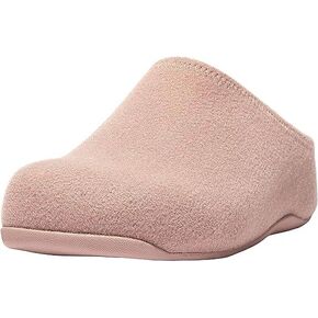 FitFlop Shuv Beige Slip On Rounded Toe Slip Resistant Comfortable Slippers (Beige, 8.5)