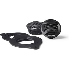 Alpine SPV-10TW-WRA Weather-Resistant 1" Component Tweeters for 2007+ Wrangler JK/JL & Gladiator JT