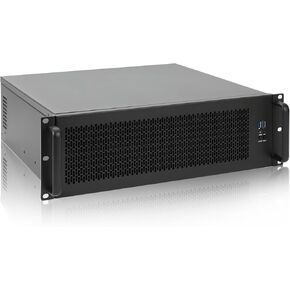 RackChoice 3U rackmount Server Chassis Support Liquid Cooling Compatibility up to Elevated 360mm Radiator Support SFX PSU