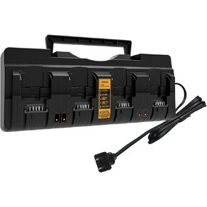 استبدال الشاحن السريع Energup لشاحن Dewalt 20V Max، 4 منافذ (DCB104) in Kuwait