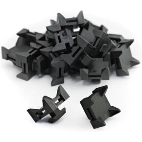 8020, 12314, 10 and 25 Series Nylon Cable Zip Tie Mounting Block 80/20 Cable Tie Mount for Wire Management (25 Pack) in Kuwait