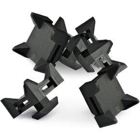 8020, 12314, 10 and 25 Series Nylon Cable Zip Tie Mounting Block 80/20 Cable Tie Mount for Wire Management (5 Pack)