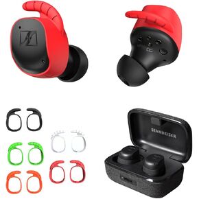 5 Pairs Sport Ear Cover for Sennheiser Momentum True Wireless 3 Ear Hook Anti-Slip Earbuds Cover for Sennheiser Earbuds Replacement Fit in Sennheiser Momentum 3 Case