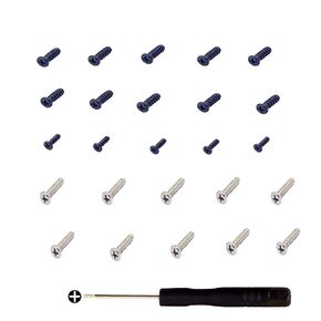 Headband Screws Replacement for Sony WH-1000XM5 Wireless Noise Canceling Headphones, 25 packs xm5 headphones screws, Over-Ear Headphones Headstock screws (10pcs black+10pcs Silver+5pcs black)