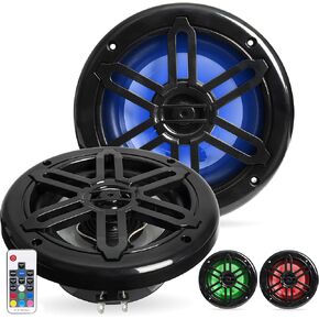 BELVA BMS65C 500W Peak (250W RMS) 6.5" 2-Way Coaxial Marine Speakers (Outdoor Camo) for Boats/ATV/UTV/SxS/Powersport
