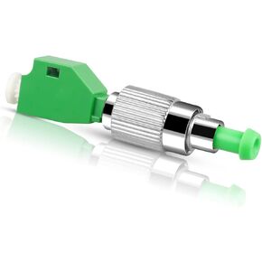 2 Pack FC/APC Male to LC/APC Female Single Mode 9/125um Hybrid Optical Fiber Adapter FC - LC Connector