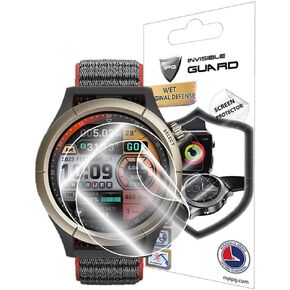 IPG for Amazfit Cheetah Pro Running Watch Hydrogel Screen Protector (2 Units) Invisible HD Clear Film Anti Scratch Guard-Smooth/Self-Healing/Bubble for Cheetah Pro