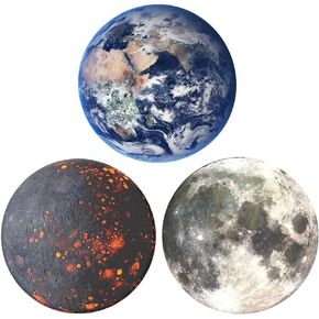 Multi-Functional Grip Mobile Phone Stands and Finger Holder (3 Pack) - Blue Nebula Galaxy Moon