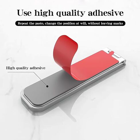 Bling Cell Phone Kickstand, Sparkle Vertical and Horizontal Stand, Adjustable Angle, Compatible with iPhone 15/15 Plus/15 Pro/15 Pro Max,14/13/12 Series, Galaxy S23/S22/S21 Series,Silver in Saudi Arabia