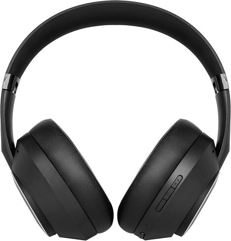 سماعة رأس Koss Active Noise Cancelling اللاسلكية Bluetooth 5.0 فوق الأذن BT740iQZ، عناصر تحكم على اللوحة مع ميكروفون، وقت التحدث/التشغيل لأكثر من 30 ساعة، اتصال متعدد النقاط، أسود in Kuwait