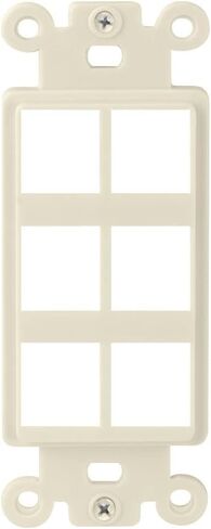 6-Port Keystone Insert Strap, Ivory in Saudi Arabia