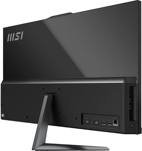 كمبيوتر مكتبي MSI Modern AM272P AIO، شاشة 27 بوصة FHD IPS-Grade LED، Intel Core i5-1240P، ذاكرة 8 جيجا، 512 جيجا SSD، WiFi 6، BT 5.1، أسود، Windows 11 Home (12M-029US) in Saudi Arabia
