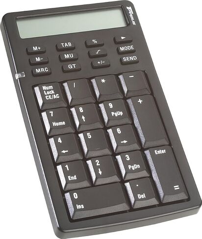 Targus USB Retractable Calculator/Keypad (PAUK001U) in Saudi Arabia
