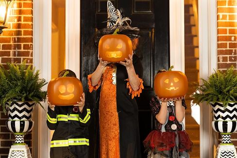 Jabberin 'Jack XL Talking Animated Black Pumpkin مع جهاز عرض مدمج ومكبر صوت Plug'n Play in Saudi Arabia