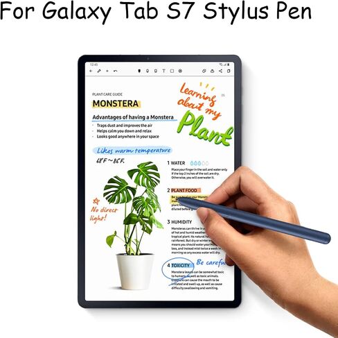 2 Pack Galaxy Tab S7 S Pen Replacement for Samsung Galaxy Tab S7, Tab S7 FE,Galaxy Tab S7 Replacment Pen for Samsung Galaxy Tab S7 All Versions (Black) in Kuwait