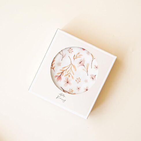 غطاء الرضاعة من كونسي للرضاعة الطبيعية، غطاء للرضاعة الطبيعية بتغطية 360 درجة للنساء، معطف رضاعة أنيق ومريح، مظلة مقعد سيارة متعددة الاستخدام (ربيع وردي) in Kuwait