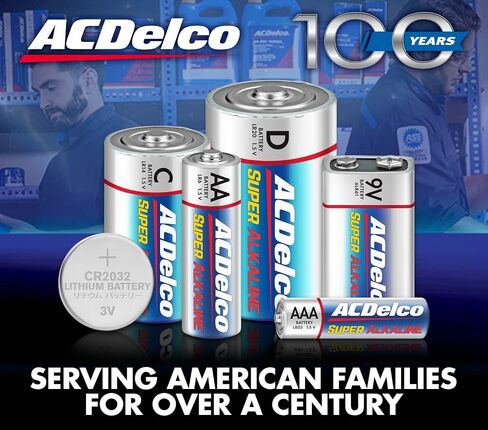 ACDelco AA and AAA 40-Count Combo Pack Super Alkaline Batteries, 20-Count Each, 10-Year Shelf Life in Saudi Arabia