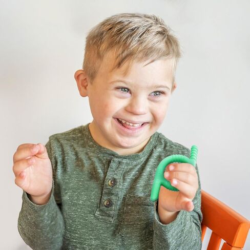 TalkTools Baby Chewy Bumps | Oral Motor Sensory Tool for Kids and Toddlers | Therapy Tools to Improve Chewing and Biting (Bumps (Green)) in Saudi Arabia