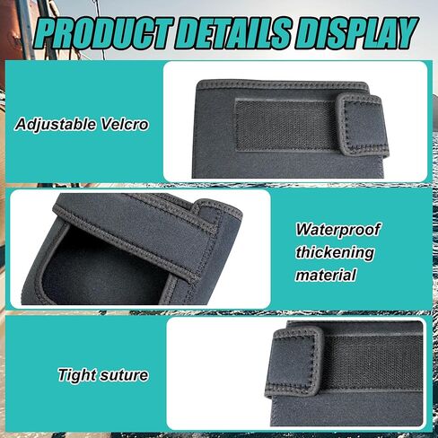 غطاء محول السفر، غطاء محول الطاقة لـ Humminbird Mega Live، غطاء واقٍ سميك من النيوبرين لحماية محول الطاقة الخاص بك in Kuwait