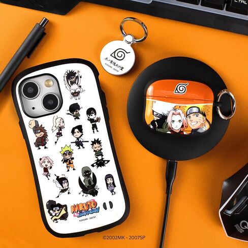 مجموعة iFace Naruto Shippuden Anime المرخصة من مجموعة Universal للهواتف الذكية بمسند - عصا على حامل الهاتف/مقبض يدوي متوافق مع iPhone وSamsung Galaxy وما إلى ذلك. - رمز Konoha in Saudi Arabia