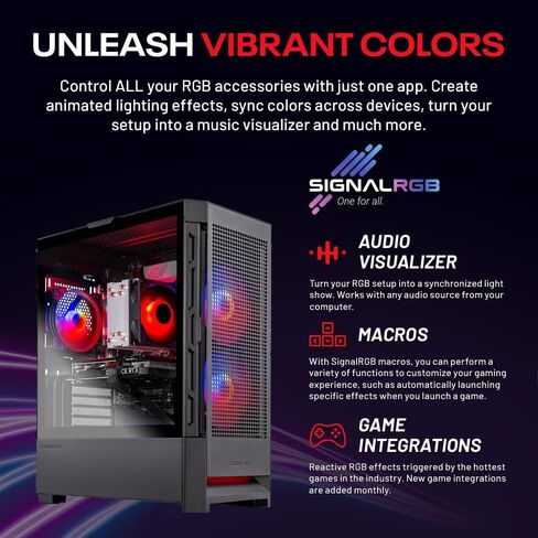 كمبيوتر سطح المكتب للألعاب Skytech Gaming Siege - Intel Core i7 13700F 2.1 جيجا هرتز، NVIDIA RTX 4060 Ti، 1 تيرابايت NVME SSD، 32 جيجابايت DDR5 RAM RGB، 650 واط ذهبي PSU، 360 مم AIO، 11AC Wi-Fi، Windows 11 Home 64 بت in Kuwait