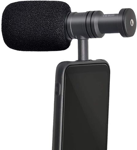 ميكروفون Mcoplus TCP5 Type-C (USB-C) - ميكروفون فيديو بمكثف اتجاهي متوافق مع أجهزة نوع جاك من النوع C، لهواتف Samsung Galaxy وLG وHTC Google Xiaomi والهواتف الذكية in Kuwait