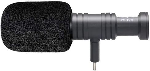 ميكروفون Mcoplus TCP5 Type-C (USB-C) - ميكروفون فيديو بمكثف اتجاهي متوافق مع أجهزة نوع جاك من النوع C، لهواتف Samsung Galaxy وLG وHTC Google Xiaomi والهواتف الذكية in Kuwait