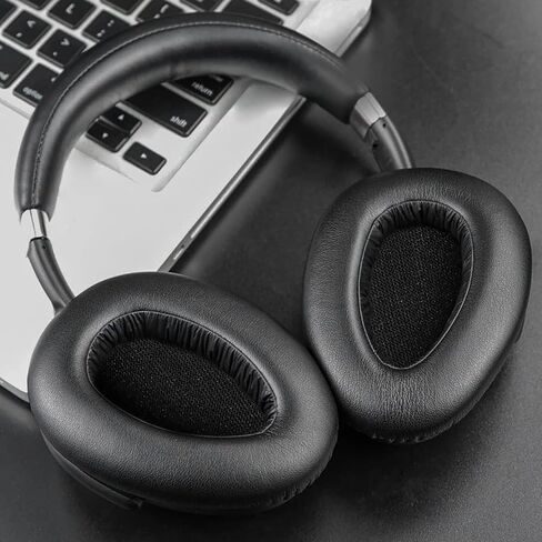 Replacement Ear Pads for Sennheiser PXC 550 PXC 550-II Wireless, Headphones Ear Cushions Covers for MB 660 UC Series Headset Accessories Ear Cups Repair Part-black in Saudi Arabia